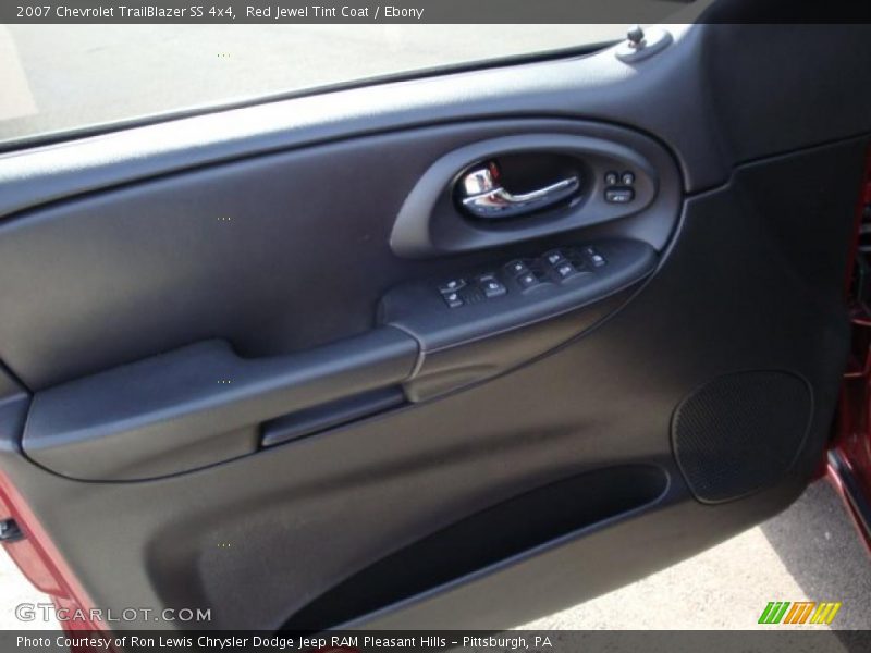 Red Jewel Tint Coat / Ebony 2007 Chevrolet TrailBlazer SS 4x4