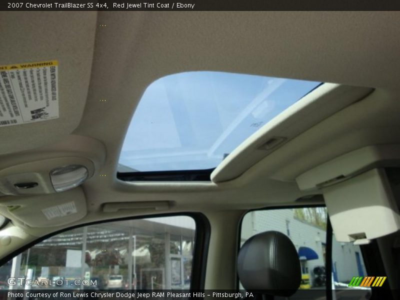 Red Jewel Tint Coat / Ebony 2007 Chevrolet TrailBlazer SS 4x4