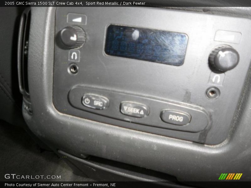 Sport Red Metallic / Dark Pewter 2005 GMC Sierra 1500 SLT Crew Cab 4x4