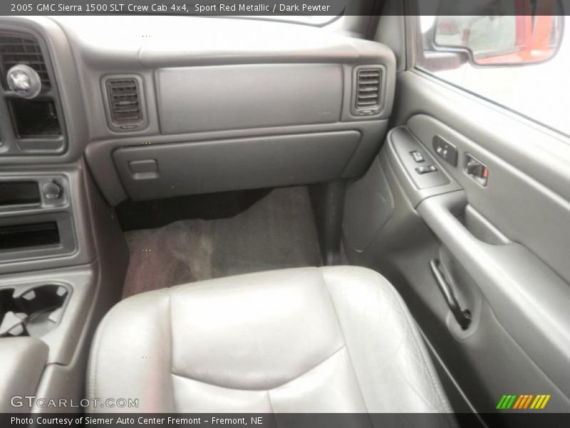 Sport Red Metallic / Dark Pewter 2005 GMC Sierra 1500 SLT Crew Cab 4x4