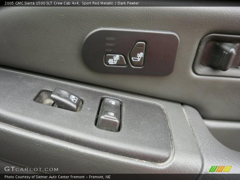 Sport Red Metallic / Dark Pewter 2005 GMC Sierra 1500 SLT Crew Cab 4x4