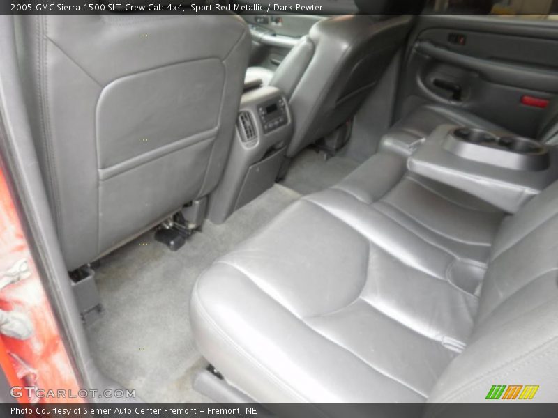 Sport Red Metallic / Dark Pewter 2005 GMC Sierra 1500 SLT Crew Cab 4x4