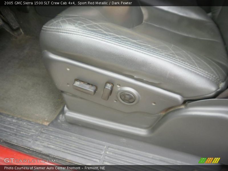 Sport Red Metallic / Dark Pewter 2005 GMC Sierra 1500 SLT Crew Cab 4x4