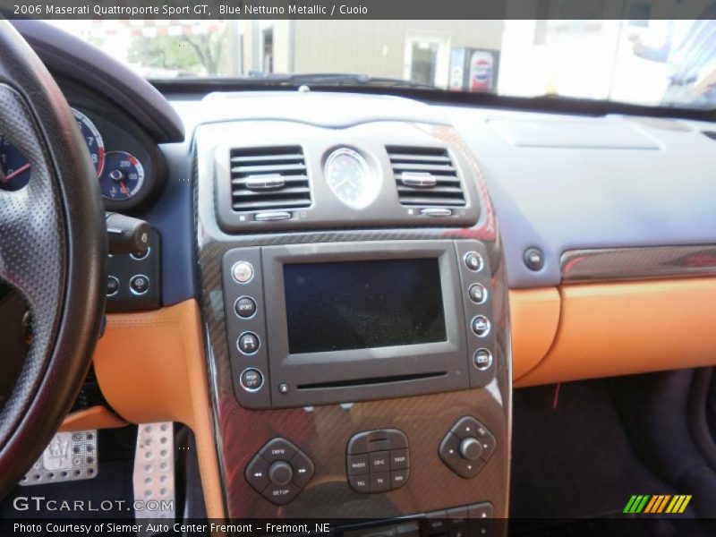 Blue Nettuno Metallic / Cuoio 2006 Maserati Quattroporte Sport GT