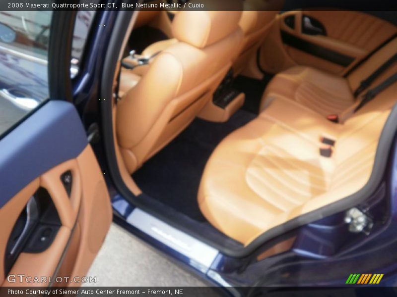 Blue Nettuno Metallic / Cuoio 2006 Maserati Quattroporte Sport GT
