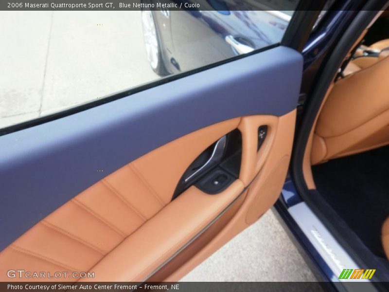 Blue Nettuno Metallic / Cuoio 2006 Maserati Quattroporte Sport GT