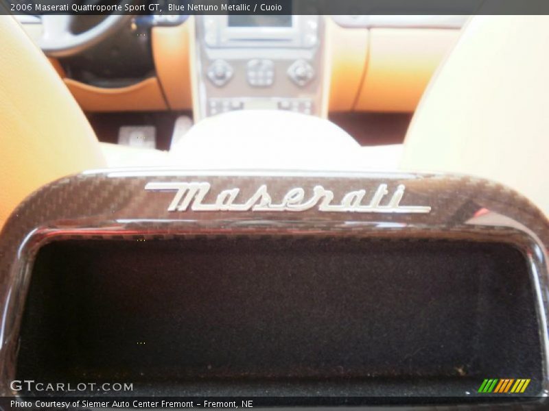 Blue Nettuno Metallic / Cuoio 2006 Maserati Quattroporte Sport GT