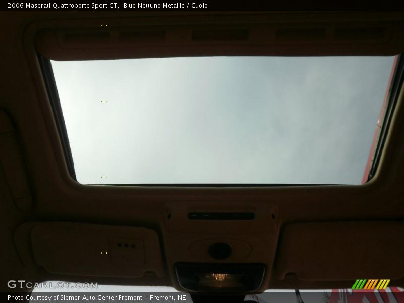 Blue Nettuno Metallic / Cuoio 2006 Maserati Quattroporte Sport GT