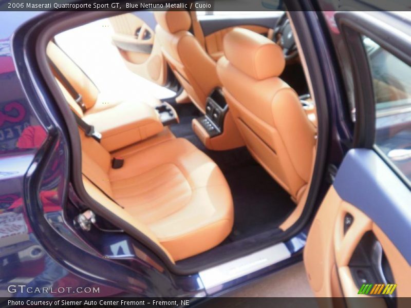 Blue Nettuno Metallic / Cuoio 2006 Maserati Quattroporte Sport GT