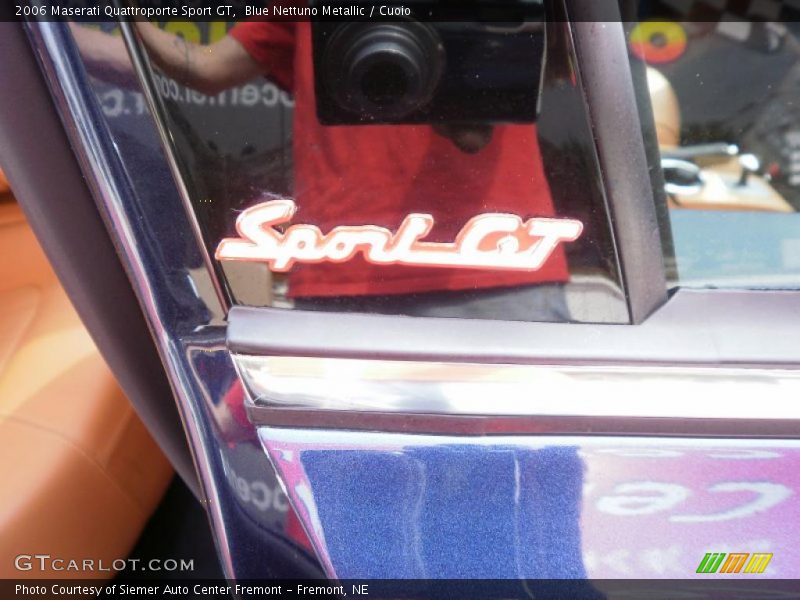 Blue Nettuno Metallic / Cuoio 2006 Maserati Quattroporte Sport GT