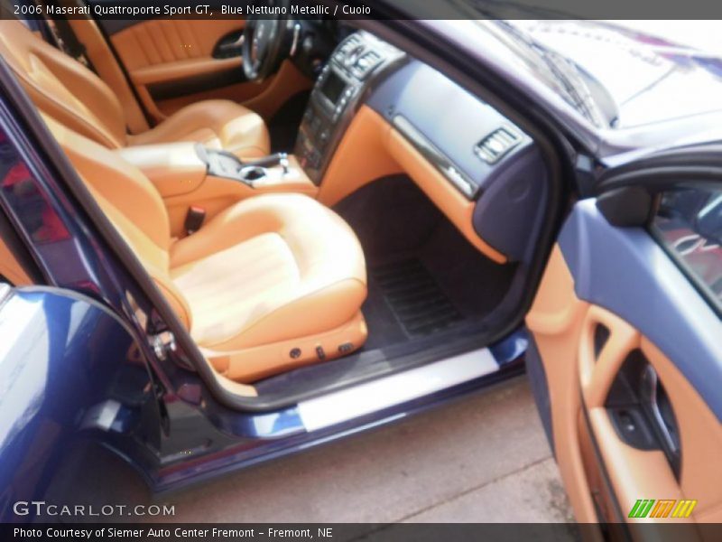 Blue Nettuno Metallic / Cuoio 2006 Maserati Quattroporte Sport GT