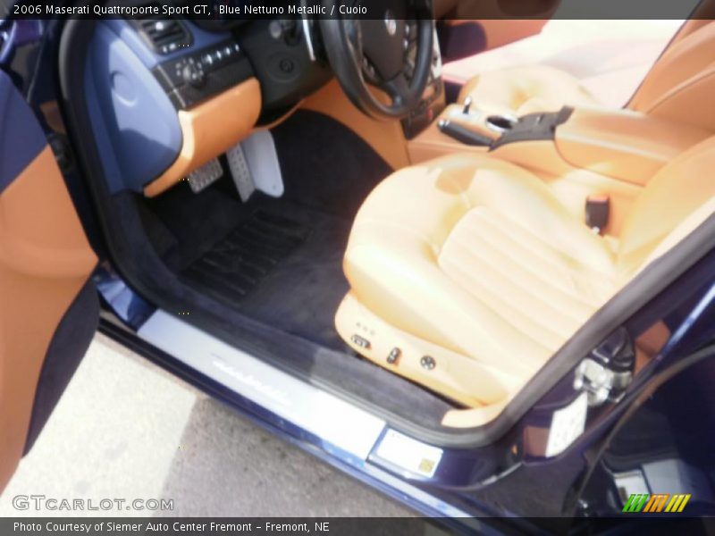 Blue Nettuno Metallic / Cuoio 2006 Maserati Quattroporte Sport GT