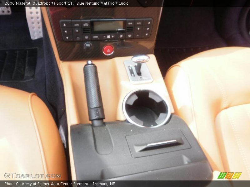 Blue Nettuno Metallic / Cuoio 2006 Maserati Quattroporte Sport GT
