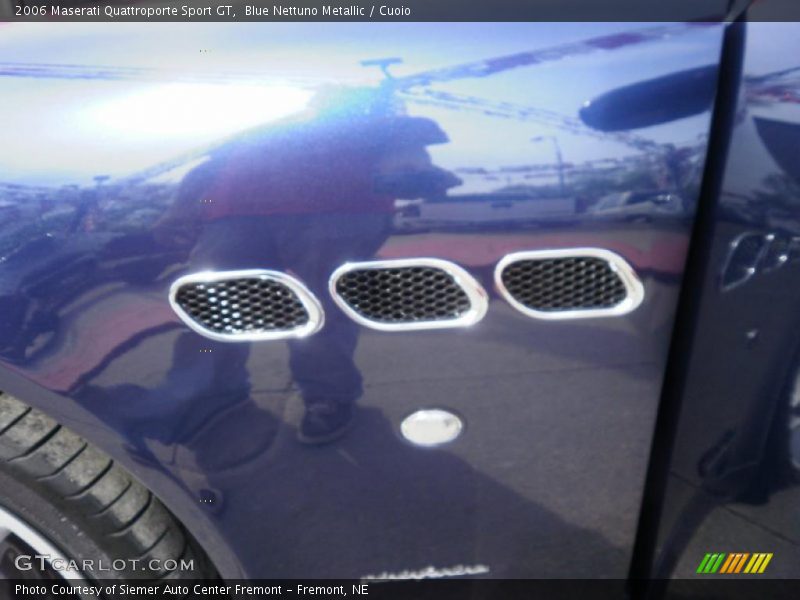 Blue Nettuno Metallic / Cuoio 2006 Maserati Quattroporte Sport GT