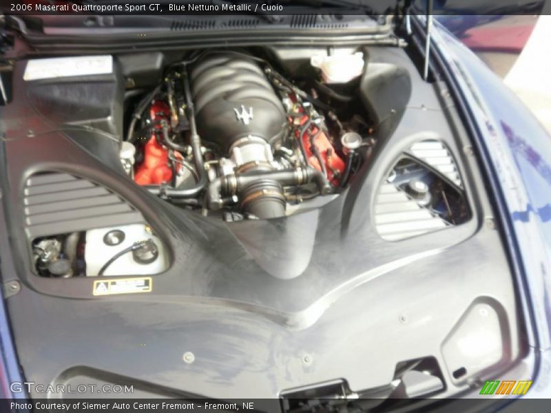Blue Nettuno Metallic / Cuoio 2006 Maserati Quattroporte Sport GT