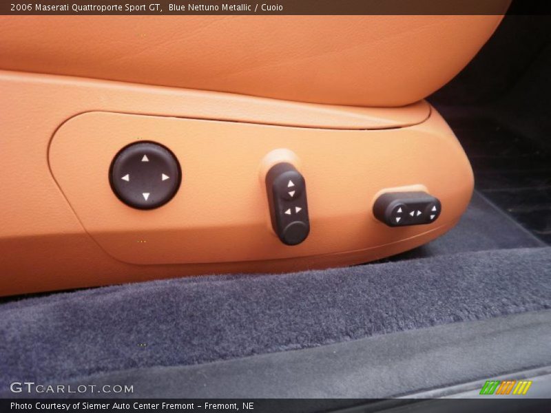 Blue Nettuno Metallic / Cuoio 2006 Maserati Quattroporte Sport GT
