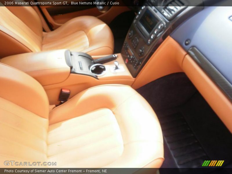 Blue Nettuno Metallic / Cuoio 2006 Maserati Quattroporte Sport GT