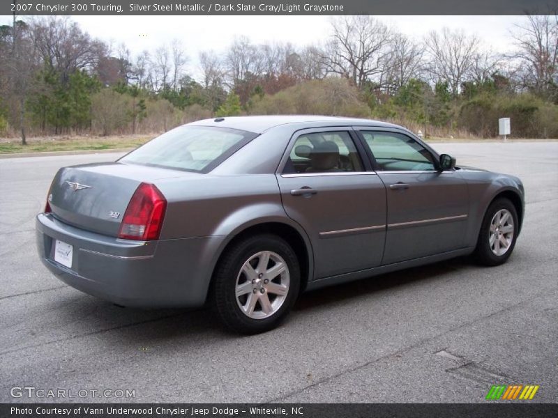 Silver Steel Metallic / Dark Slate Gray/Light Graystone 2007 Chrysler 300 Touring