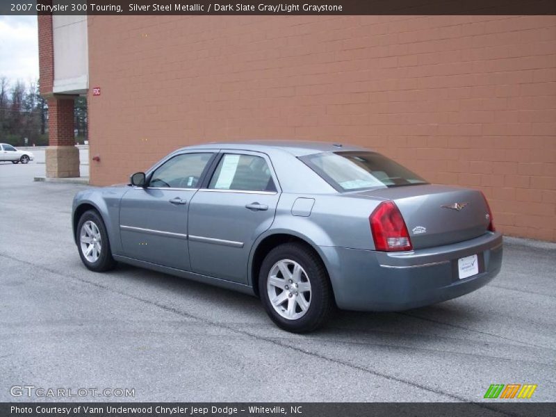 Silver Steel Metallic / Dark Slate Gray/Light Graystone 2007 Chrysler 300 Touring