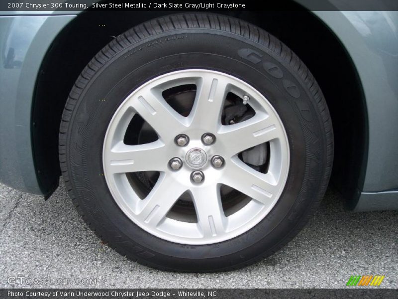 Silver Steel Metallic / Dark Slate Gray/Light Graystone 2007 Chrysler 300 Touring