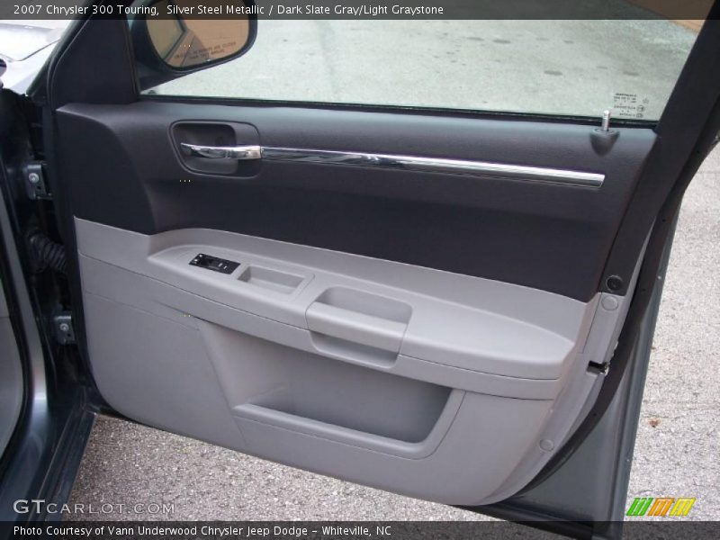 Silver Steel Metallic / Dark Slate Gray/Light Graystone 2007 Chrysler 300 Touring