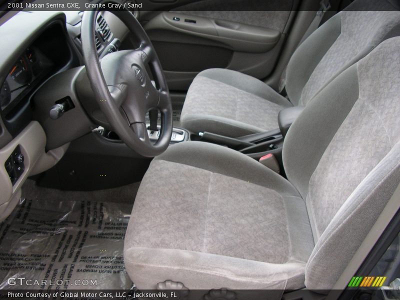 Granite Gray / Sand 2001 Nissan Sentra GXE