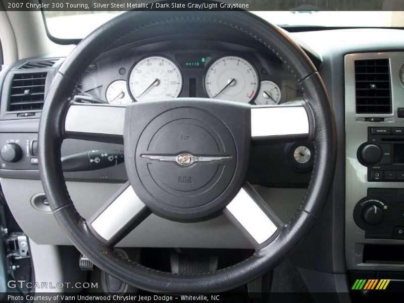 Silver Steel Metallic / Dark Slate Gray/Light Graystone 2007 Chrysler 300 Touring