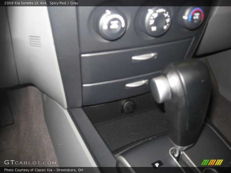 Spicy Red / Gray 2009 Kia Sorento LX 4x4