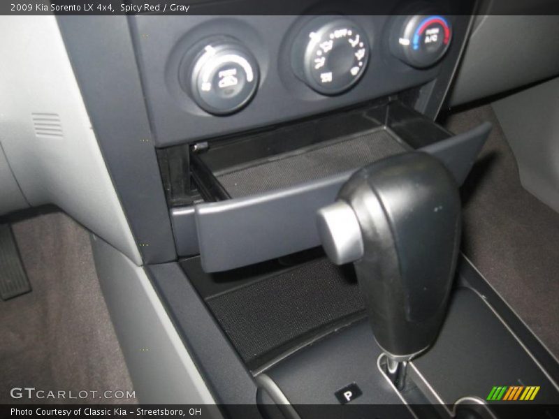 Spicy Red / Gray 2009 Kia Sorento LX 4x4