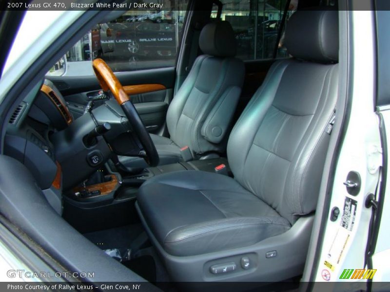 Blizzard White Pearl / Dark Gray 2007 Lexus GX 470