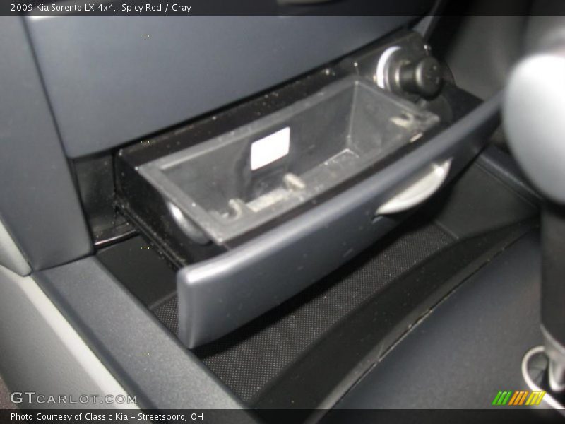 Spicy Red / Gray 2009 Kia Sorento LX 4x4