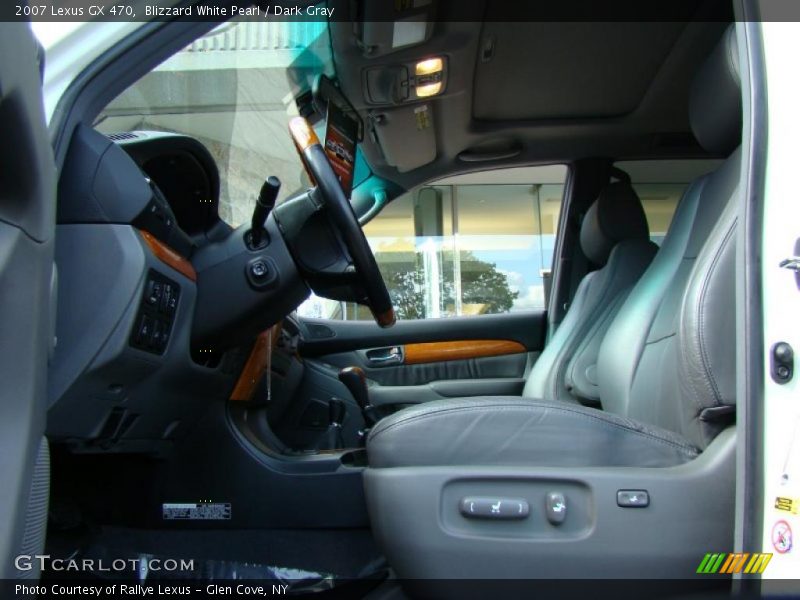 Blizzard White Pearl / Dark Gray 2007 Lexus GX 470