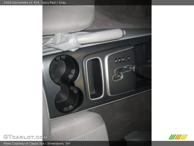 Spicy Red / Gray 2009 Kia Sorento LX 4x4