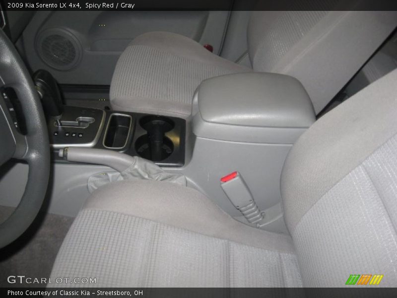 Spicy Red / Gray 2009 Kia Sorento LX 4x4