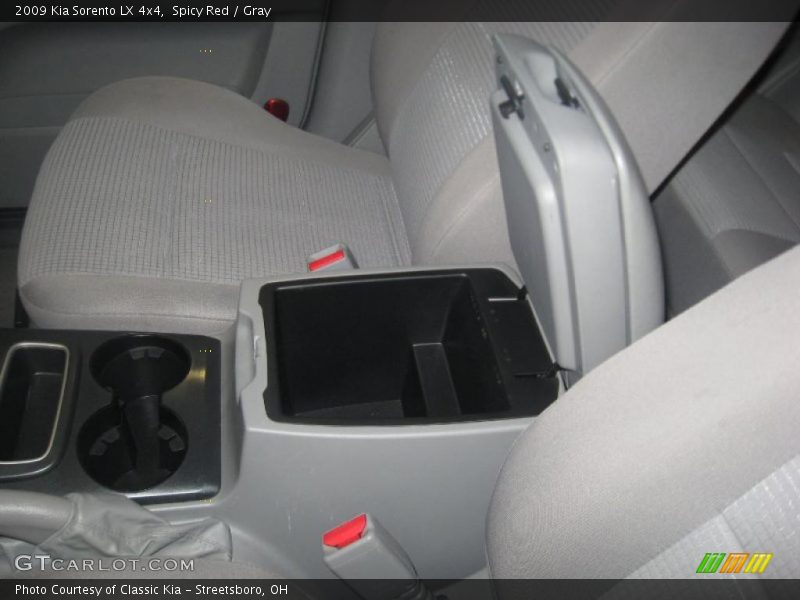 Spicy Red / Gray 2009 Kia Sorento LX 4x4