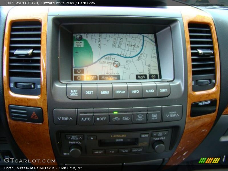 Blizzard White Pearl / Dark Gray 2007 Lexus GX 470