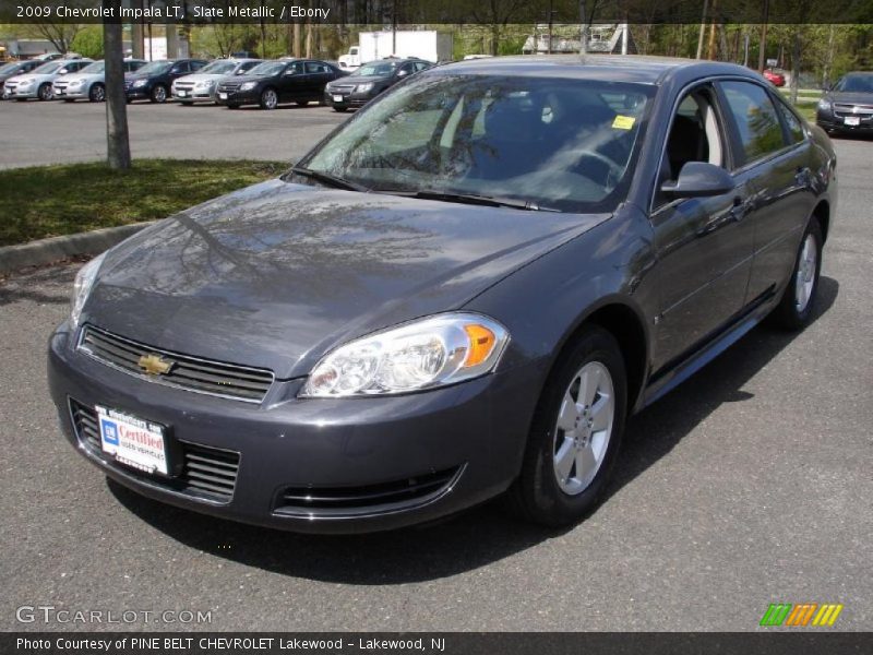 Slate Metallic / Ebony 2009 Chevrolet Impala LT