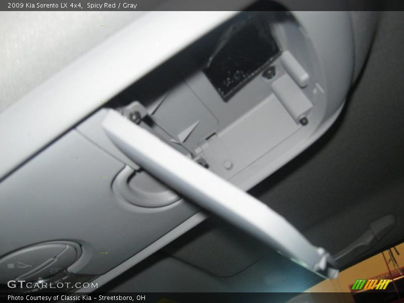 Spicy Red / Gray 2009 Kia Sorento LX 4x4