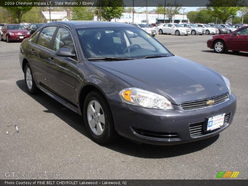 Slate Metallic / Ebony 2009 Chevrolet Impala LT