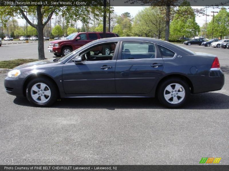 Slate Metallic / Ebony 2009 Chevrolet Impala LT