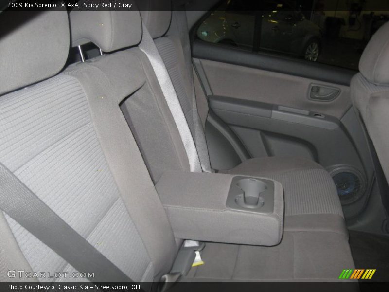 Spicy Red / Gray 2009 Kia Sorento LX 4x4