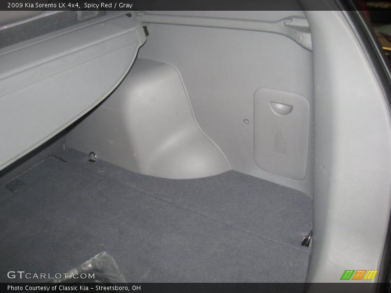 Spicy Red / Gray 2009 Kia Sorento LX 4x4