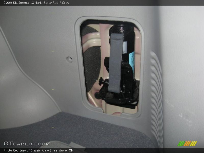 Spicy Red / Gray 2009 Kia Sorento LX 4x4