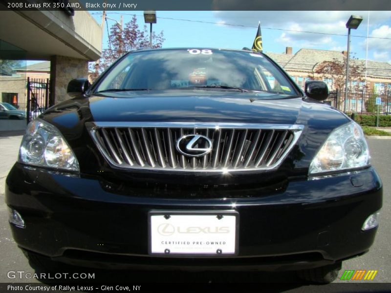 Black Onyx / Ivory 2008 Lexus RX 350 AWD