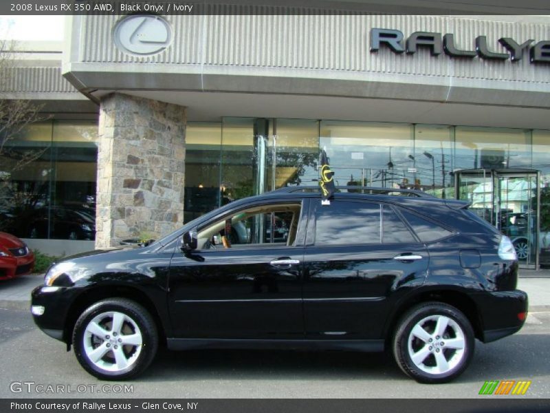 Black Onyx / Ivory 2008 Lexus RX 350 AWD