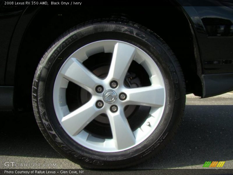 Black Onyx / Ivory 2008 Lexus RX 350 AWD