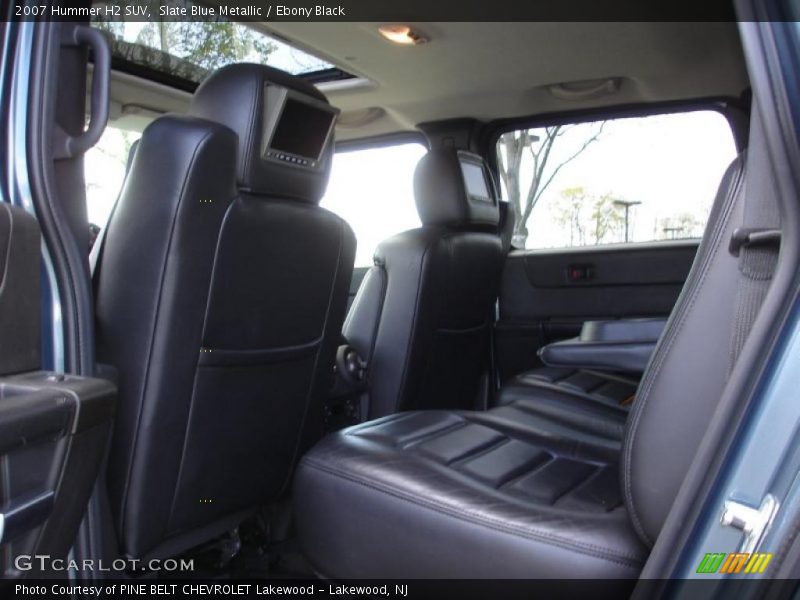 Slate Blue Metallic / Ebony Black 2007 Hummer H2 SUV
