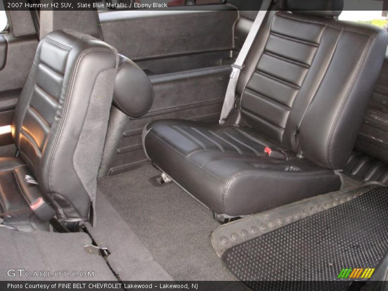 Slate Blue Metallic / Ebony Black 2007 Hummer H2 SUV