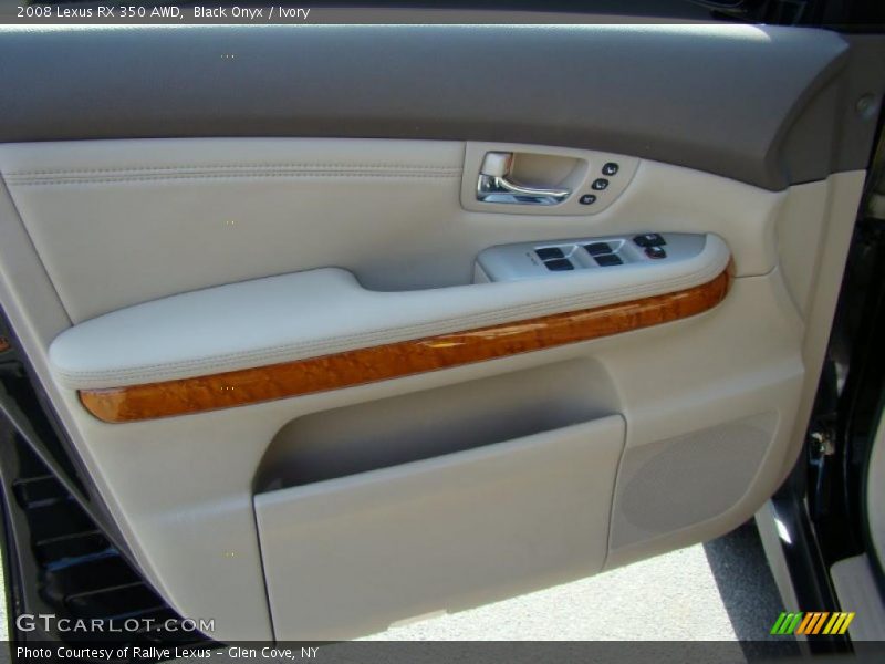 Black Onyx / Ivory 2008 Lexus RX 350 AWD