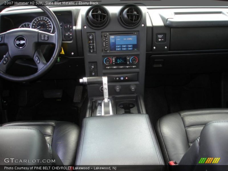 Slate Blue Metallic / Ebony Black 2007 Hummer H2 SUV